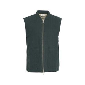 Autry Versatile Sleeveless Green Bomber Vest - NWT